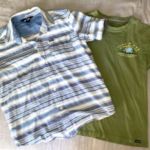 Boys Volcom Shirt Bundle size M/10